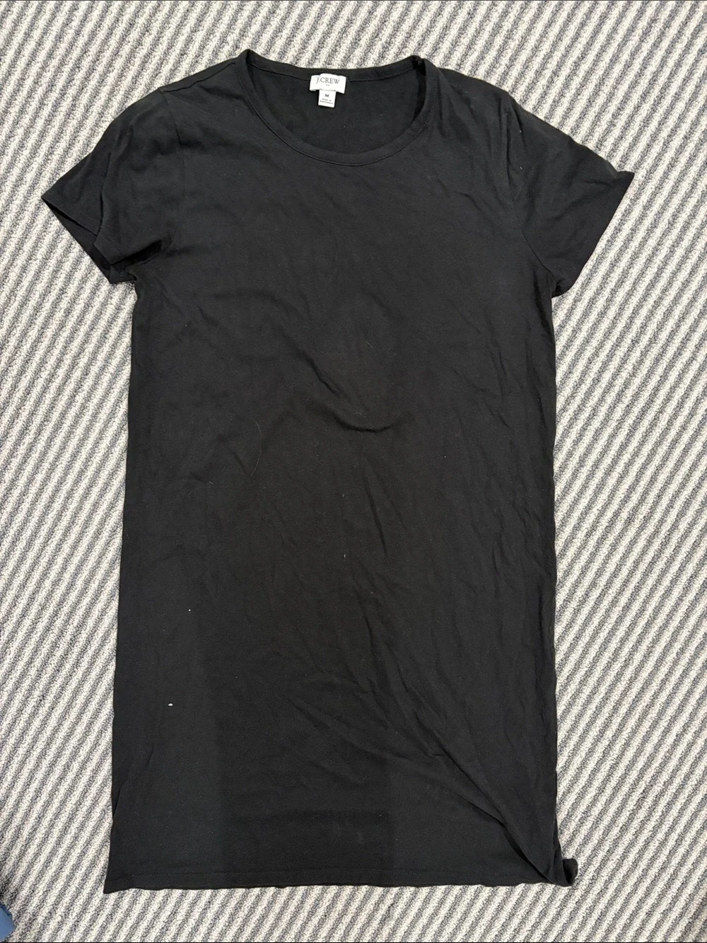 J. Crew Black Short Sleeve Crewneck Tee
